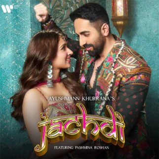 Ayushmann Khurrana and Pashmina Roshan unveil the poster for their new Garba song ‘Jachdi’