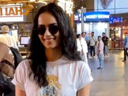 Absolutely love the style! Manushi Chhillar at the airport