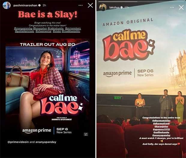 Ananya Panday gets a shoutout from Walker Blanco for Call Me Bae; latter posts ‘Hey Bae’ as it fuels up dating rumours