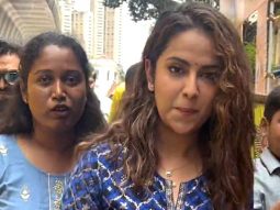 Avika Gor gets clicked by paps as she visits Lalbaug cha Raja