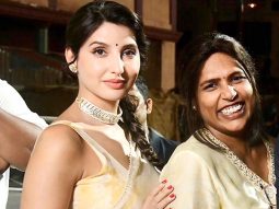BTS pics of Nora Fatehi from the sets of her film Matka surface online