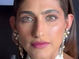 Bedazzling in pearls! Kubbra Sait