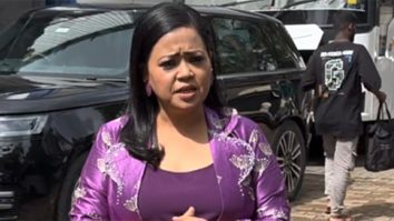 Bharti Singh is all excited for Ganesh Chaturthi as he chit chats with paps