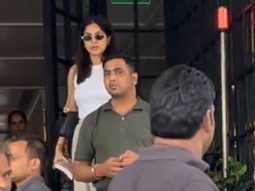 Bhumi Pednekar gets clicked by paps in a casual look