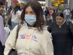 Bhumi Pednekar gets clicked in her cosy airport look