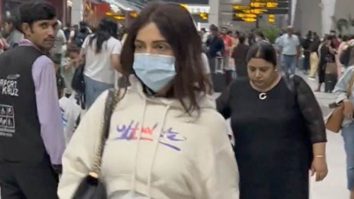 Bhumi Pednekar gets clicked in her cosy airport look