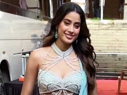 Blue really suits her! Janhvi Kapoor promotes ‘Devara’