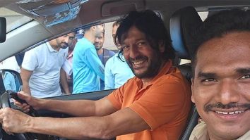 Chunky Panday retakes driving test after 43 years, celebrates with RTO official