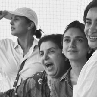 Farah Khan shares candid photo with Aditi Rao Hydari, Patralekhaa, and Huma Qureshi clicked by Rajkummar Rao: “Love my girls”