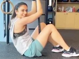 Hardwork gets you everything! Rakul Preet Singh hits the gym