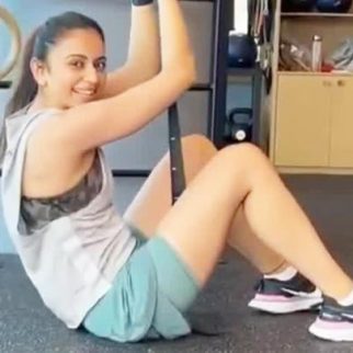 Hardwork gets you everything! Rakul Preet Singh hits the gym