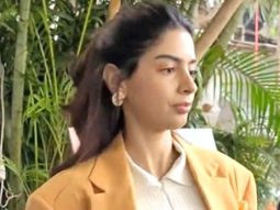 Her smile is gorgeous! Khushi Kapoor gets clicked at an event