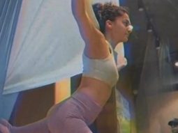 It’s time for some aerial yoga with Taapsee Pannu