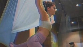 It’s time for some aerial yoga with Taapsee Pannu