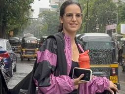 Natasa Stankovic gets clicked in the city by paps