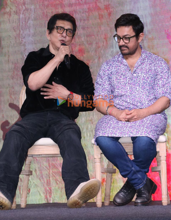 photos aamir khan sajid nadiadwala raj thackeray and others grace the trailer launch of yek number 5