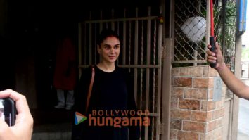 Photos: Aditi Rao Hydari snapped outside a dubbing studio in Bandra