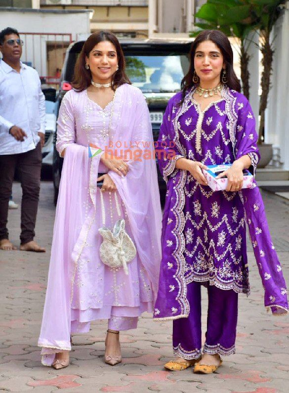 Photos: Bhumi and Samiksha Pednekar visit Shilpa Shetty’s house for Ganapati darshan Photos: Bhumi and Samiksha Pednekar visit Shilpa Shetty’s house for Ganapati darshan