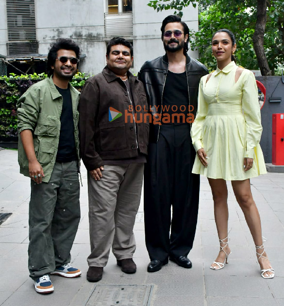 photos bhuvan bam shriya pilgaonkar and others snapped promoting their web series taaza khabar 2 4