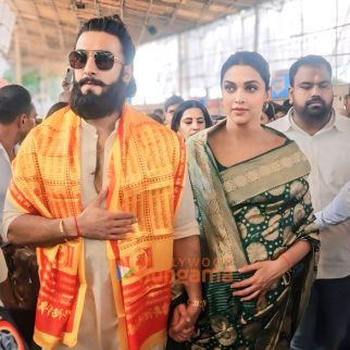 Photos: Deepika Padukone and Ranveer Singh seek blessings at Siddhivinayak Temple