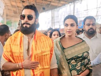 Photos: Deepika Padukone and Ranveer Singh seek blessings at Siddhivinayak Temple