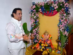 Photos: Govinda’s Ganesh Chaturthi celebration at his house