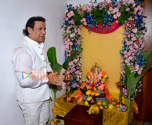 Photos: Govinda’s Ganesh Chaturthi celebration at his house Photos: Govinda’s Ganesh Chaturthi celebration at his house