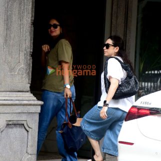 Photos: Kareena Kapoor Khan and Karishma Kapoor snapped in Bandra