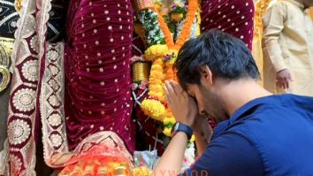 Photos: Kartik Aaryan snapped at Lalbaugcha Raja