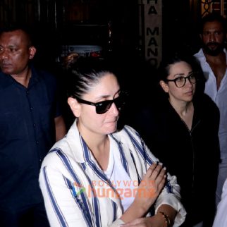 Photos: Malaika Arora, Amrita Arora, Kareena Kapoor Khan & others exit Malaika's father's residence