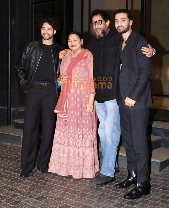photos manushi chhillar malavika mohanan and others grace the special screening of yudhra 145 3