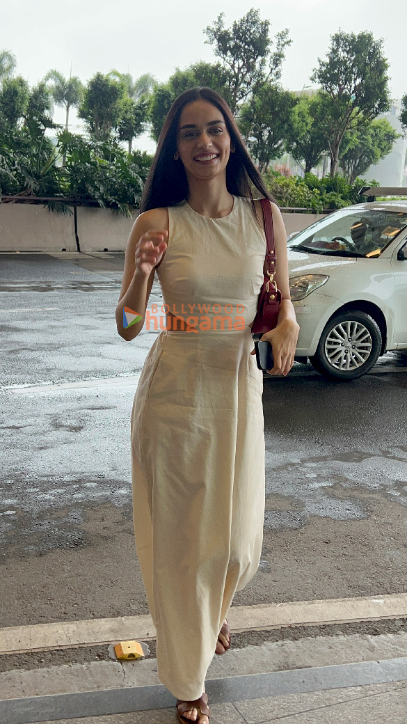 photos manushi chhillar snapped at the airport 3
