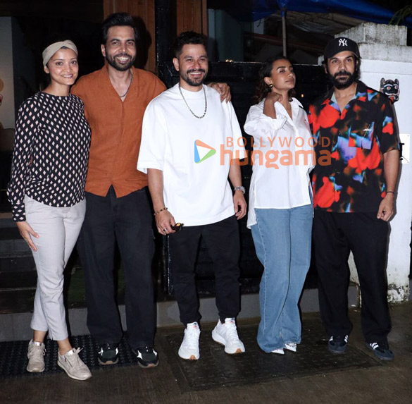 Photos: Rajkummar Rao, Patralekha, Abhishek Banerjee and others snapped in Bandra Photos: Rajkummar Rao, Patralekha, Abhishek Banerjee and others snapped in Bandra