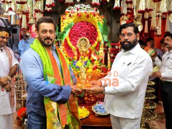 Photos: Salman Khan, Sanjay Dutt, Sonakshi Sinha, Zaheer Iqbal and others snapped at CM’s residence for Ganpati Darshan