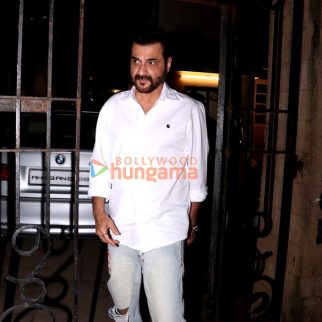 Photos: Sanjay Kapoor snapped at Malaika Arora’s mother’s house in Bandra