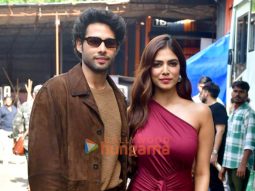 Photos: Siddhant Chaturvedi, Malavika Mohanan and Raghav Juyal snapped during Yudhra promotions on the sets of India’s Best Dancer
