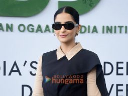 Photos: Sonam Kapoor Ahuja snapped attending India Design ID Mumbai 2024 event