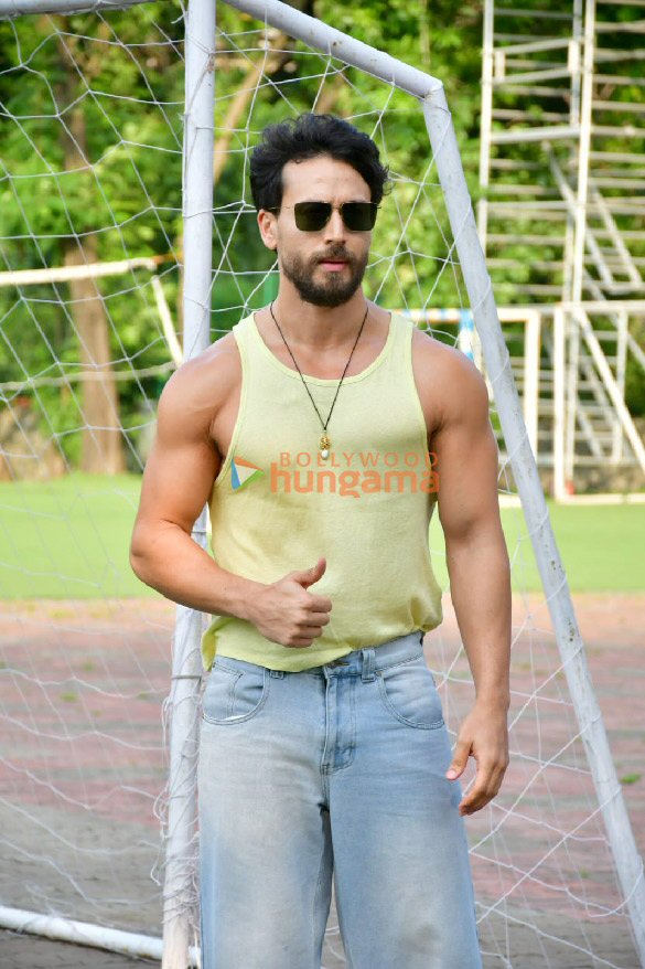 Photos: Tiger Shroff, Sachiin Joshi and others snapped during a football match Photos: Tiger Shroff, Sachiin Joshi and others snapped during a football match