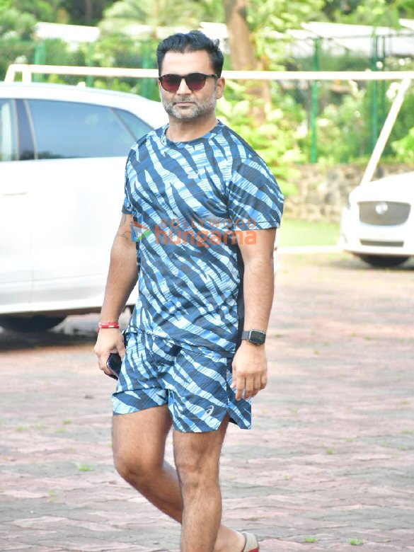 photos tiger shroff sachiin joshi and others snapped during a football match 6
