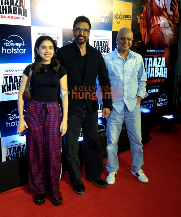 photos tiger shroff shehnaaz gill and others grace the premiere of taaza khabar season 2 916 9