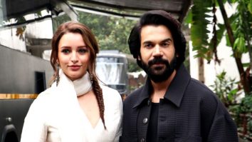 Photos: Triptii Dimri and Rajkummar Rao snapped promoting their film Vicky Vidya Ka Woh Wala Video