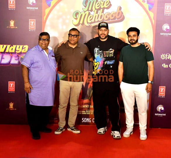 photos triptii dimri and others snapped at mere mehboob song launch from vicky vidya ka woh wala video 6