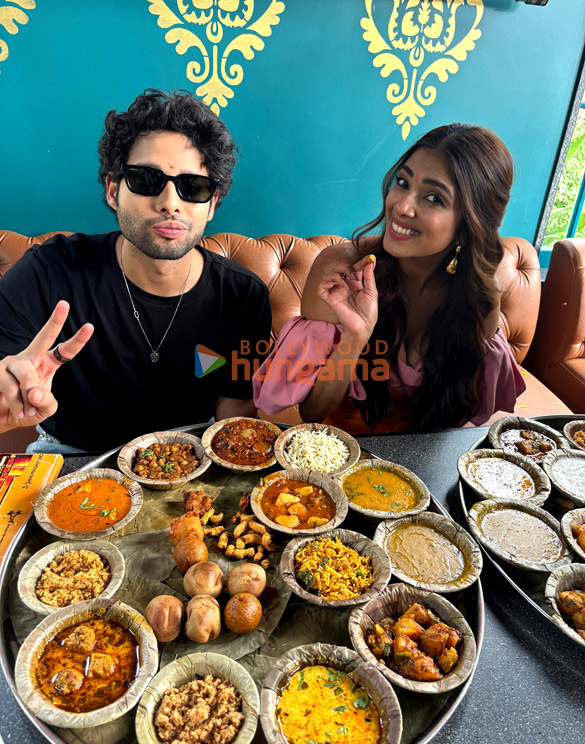 Photos: Yudhra Actors Siddhant Chaturvedi And Malavika Mohanan Enjoy ...