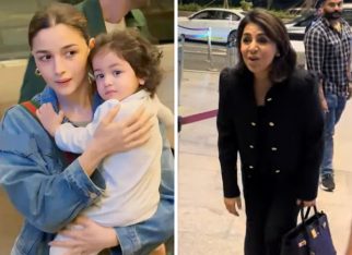 Raha Kapoor gives a priceless reaction as she meets Neetu Kapoor at the airport; watch this heartwarming moment