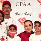Rani Mukerji celebrates World Rose Day with cancer-affected children : "I am overwhelmed and humbled"