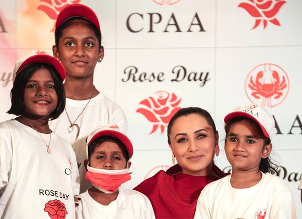 Rani Mukerji celebrates World Rose Day with cancer-affected children : "I am overwhelmed and humbled"