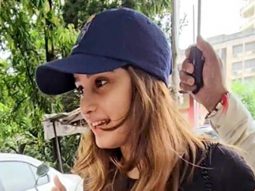 Rasha Thadani gets clicked in her all black look