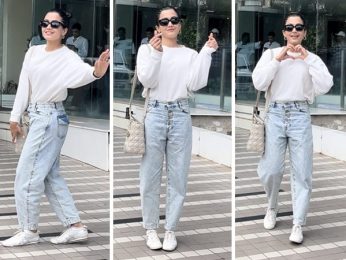Rashmika Mandanna visits NGE office for Sikandar look test