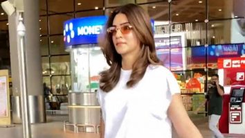 Rocking with confidence! Kriti Sanon at the airport