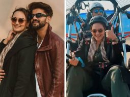 Sonakshi Sinha and Zaheer Iqbal soar over the Pyramids in thrilling Egypt trip video, watch